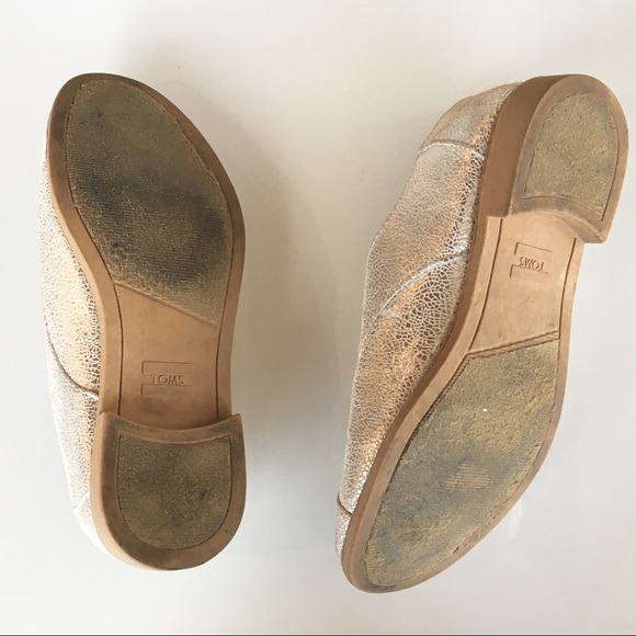 Toms crackle silver brogues - Picture 6 of 9